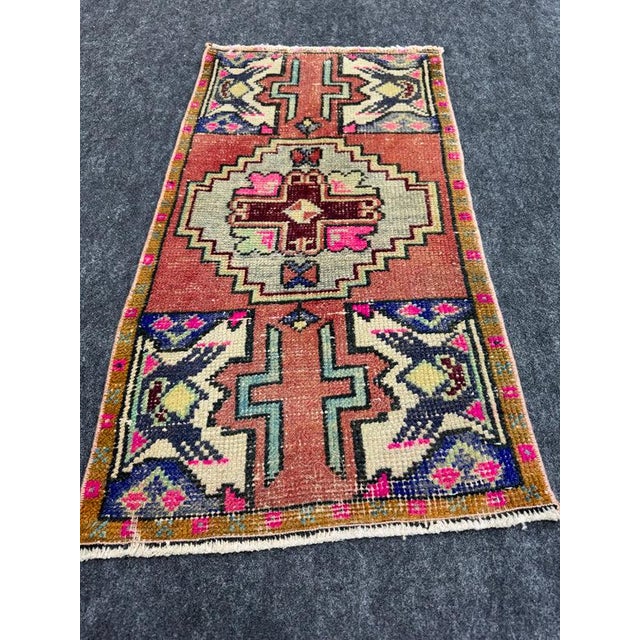 Turkish Yastik Rug 1'7" x 3'1" #23909 Explore a curated collection of hallway runners, wool rugs, and handmade...