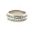 Platinum band with 56 round diamonds weighing approximately 2.50 carats. 11.43g Size 6.5