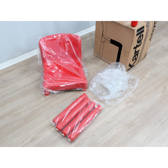 Model 4875 Chairs by Carlo Bartoli for Kartell, 1970s, Set of 2 For Sale - Image 6 of 7