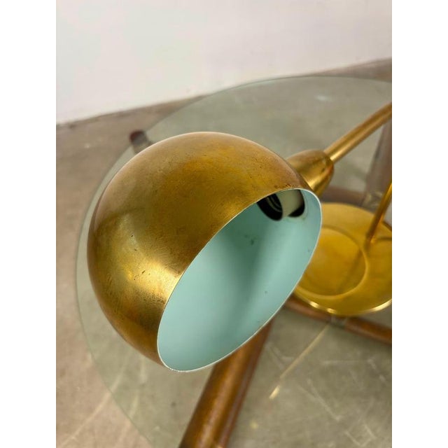 Model 25 Brass Table Lamp by Sergio Asti for Candle, 1960s For Sale - Image 3 of 10