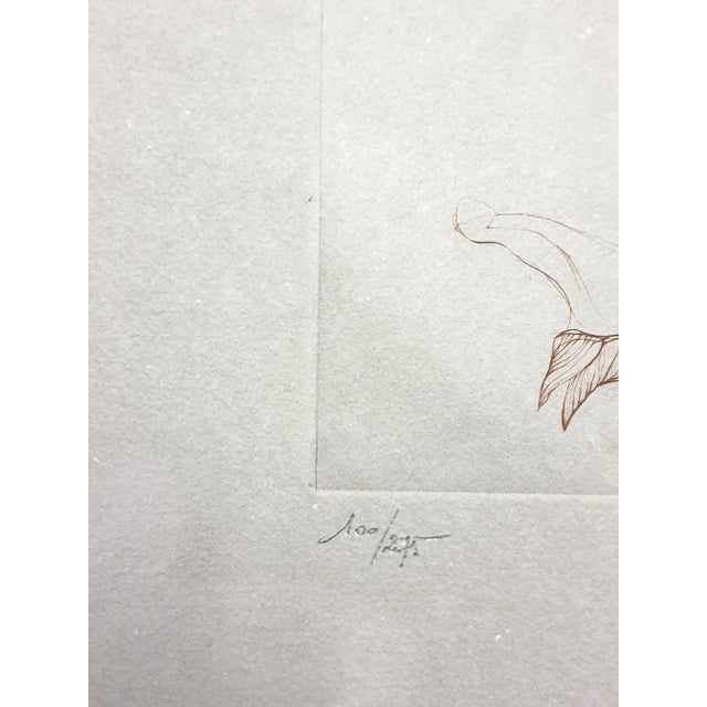 Voyeur Lithograph by Leonor Fini, 1982 For Sale - Image 3 of 9