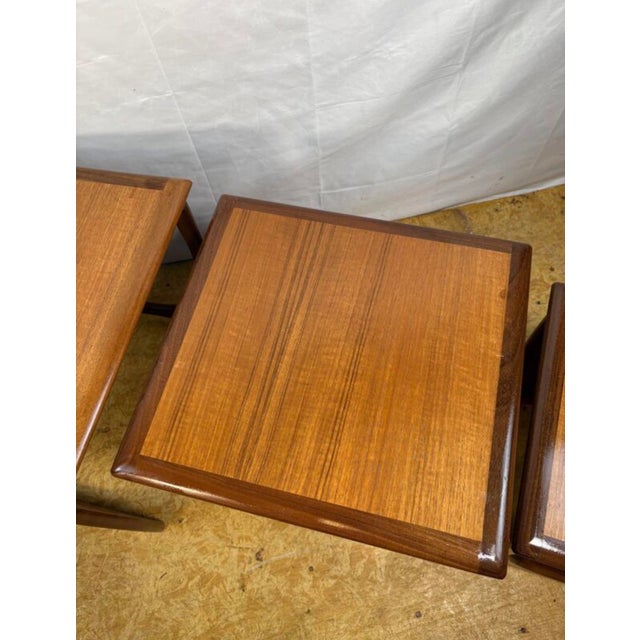 Mid- Century Teak Nest of Tables from G Plan, 1960, Set of 3 For Sale - Image 6 of 13