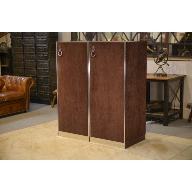 Wardrobes by Guido Faleschini and Mariani for Hermès, 1970s, Set of 2 For Sale - Image 13 of 14