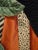Vintage Mixed-Media Textile Tapestry "Midnight in the Garden of Scheherazade" — Large Format, One of a Kind For Sale In Orlando - Image 6 of 12
