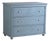Antique Blue Chest of Drawers by Amaru For Sale