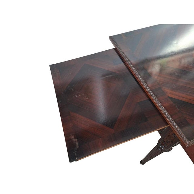 Vintage Neoclassical Style Desk, 1950 For Sale - Image 4 of 13