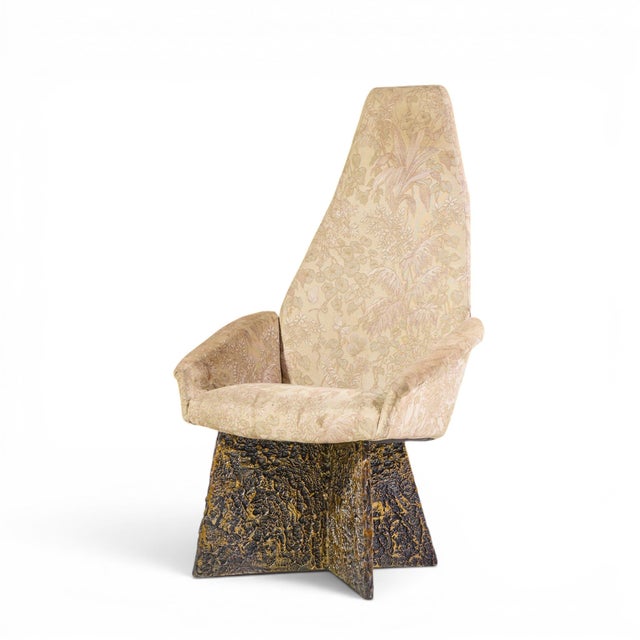 Adrian Pearsall for Craft Associates Mid Century Brutalist Dining Chairs - Set of 6 For Sale - Image 12 of 17
