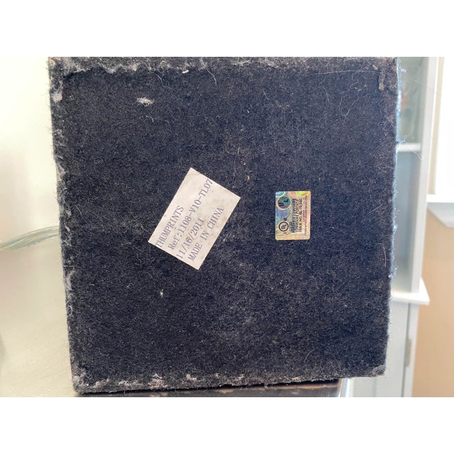 Allison K West Mother of Pearl Thumbprints Table Lamp M For Sale - Image 9 of 13