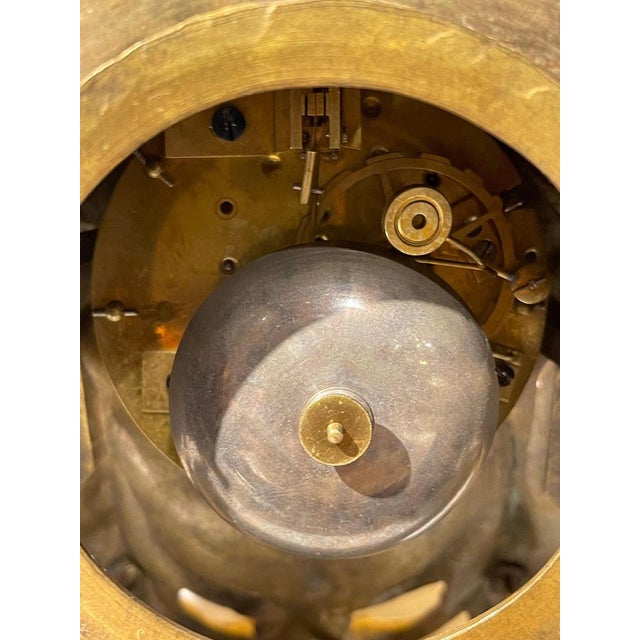 French Mantel Clock / Pendulum Clock, 1870s / 80s For Sale - Image 14 of 15