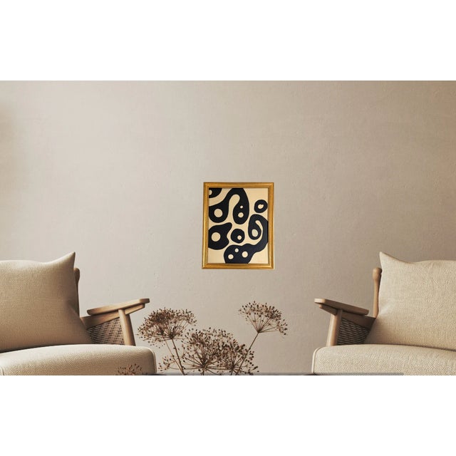 Under the Microscope Contemporary Abstract Expressionist Painting by Bryan Boomershine Framed For Sale In Palm Springs - Image 6 of 11