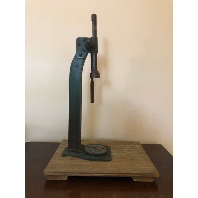 Antique Industrial Bottle Capper Chairish