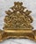 Metal Vintage Italian Rococo Brass Cherub Double Inkwell Letter Holder Desk Set For Sale - Image 7 of 10