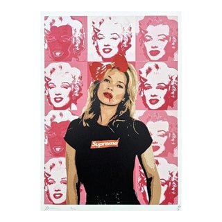 Death Nyc - Kate Moss and Marilyn Monroe - Limited Edition With Certificate For Sale