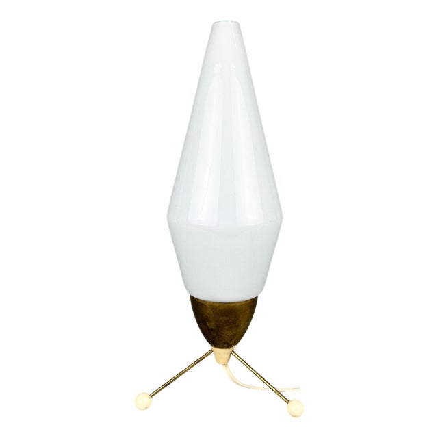 Space Age Table Lamp attributed to Stanislav Kučera for Kamenicky Senov, Former Czechoslovakia, 1960s For Sale