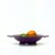 Eggplant Classic Porcelain Fruit Bowl by Larry Laslo for Mikasa Moderna For Sale - Image 8 of 11