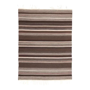 Vintage Rio Grande Chimayo Blanket Kilim Rug - 04'03 X 05'08.
