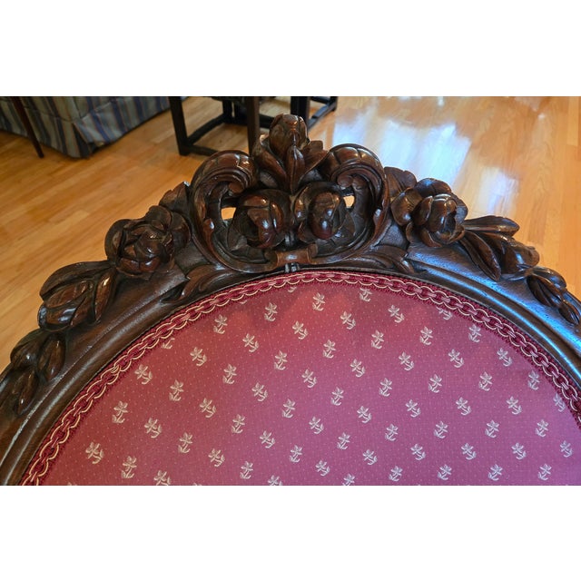 tete a tete chair has been in the family since the 1930s ish, was my grandmother's, parent's and mine for quite a while....