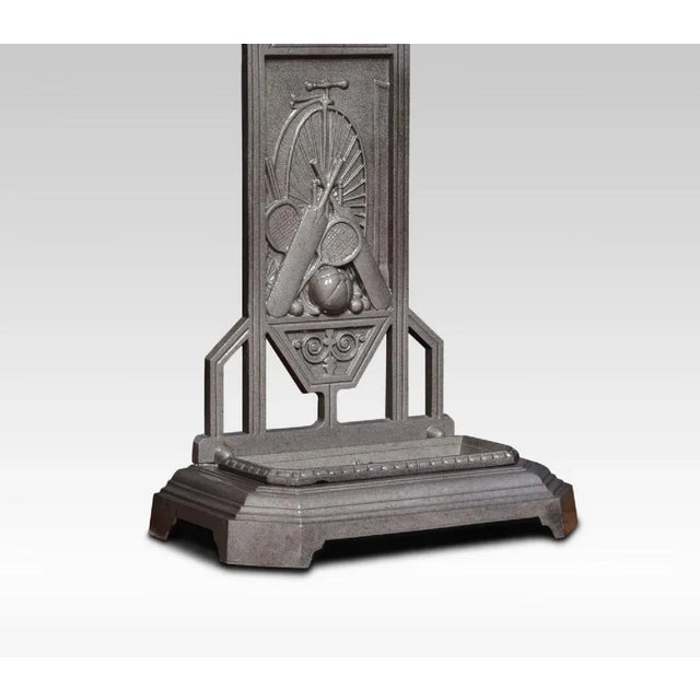 19th Century Cast Iron Umbrella Stand For Sale - Image 3 of 9