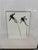 2020s Isabel Wyatt Black Flower Original Painting, Signed For Sale - Image 5 of 12