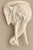 Chinoiserie Italian Glazed Elephant Head Wall Bracket For Sale - Image 3 of 7