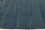 Modern Minimalist Slate Blue Handmade Kilim Wool Rug 12x18 For Sale - Image 11 of 12