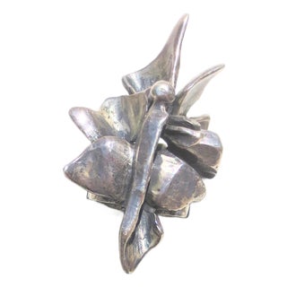 Modern Brutalist Ring by Rima Sterling For Sale