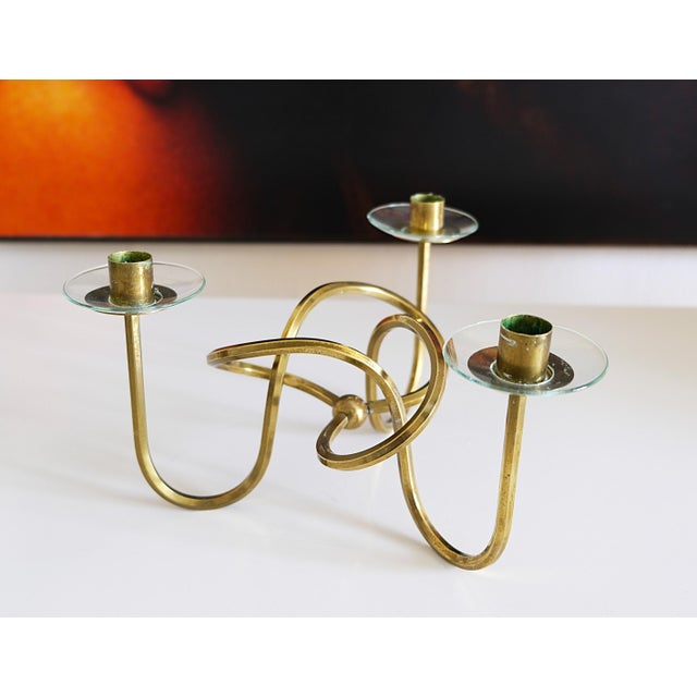 Vintage Candleholder by Josef Frank for Swedish Tenn, 1930s For Sale - Image 6 of 6