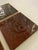 Victorian Antique 1890s AETCo Maroon Majolica Ceramic Tiles - Set of 4 For Sale - Image 3 of 12