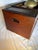 Brown Authentic Taisho / Early Showa Era Japanese Keyaki Wood Naga-Hibachi Tansu With Brazier Set For Sale - Image 8 of 12