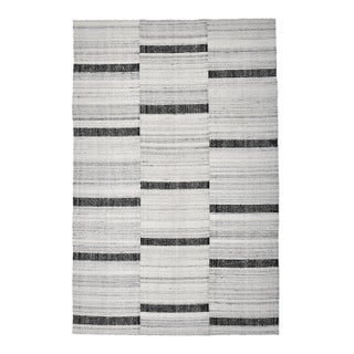 1970s Turkish Home Living Stripe Kilim Rug For Sale