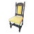 Victorian Carved Oak Parlor Chair For Sale