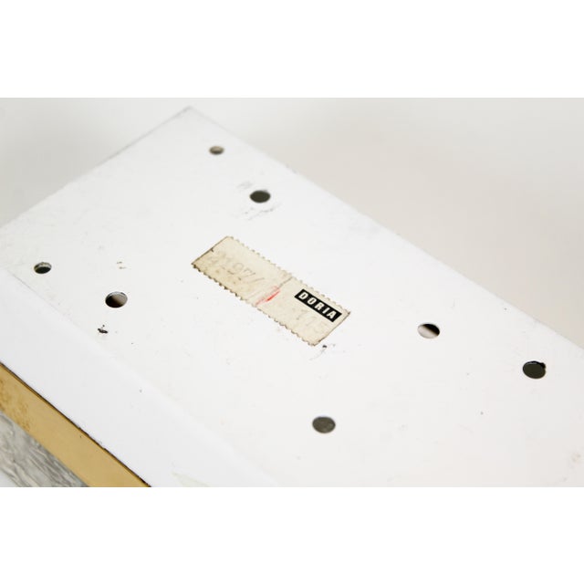 Wall Lamp in Brass and Glass by Doria Leuchten, 1970s For Sale - Image 3 of 8