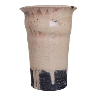 George Roby Tall Pale Pink Vessel For Sale