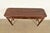Chippendale Carved Banded Mahogany Console Table by Craftique For Sale - Image 11 of 16