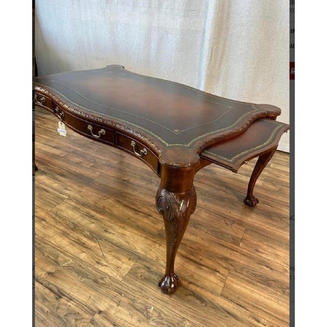 Maitland Smith Leather Top Desk Chairish