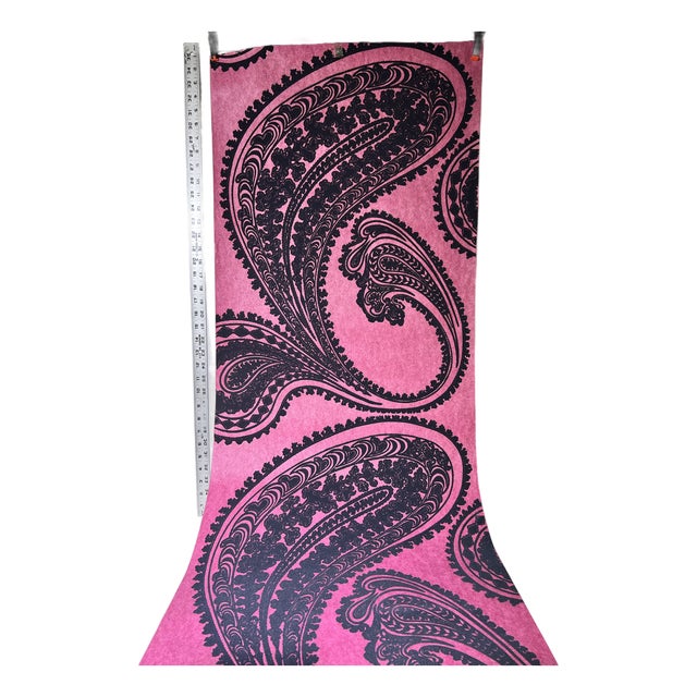 Cole & Son Rajapur Paisley Flocked Wallpaper Discontinued For Sale