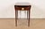1940s Baker Furniture Georgian Flame Mahogany Drop Leaf Pembroke Side Table, Newly Refinished For Sale - Image 5 of 16