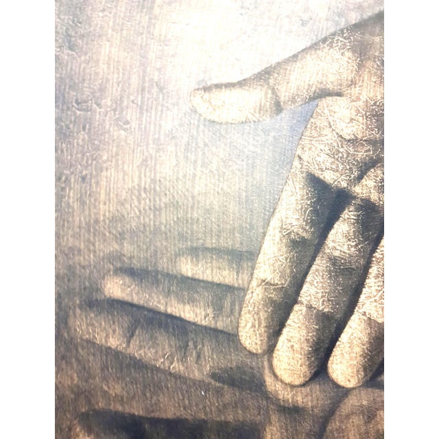 Isia Leviant - Hands - Signed Lithograph Circa 1970 For Sale - Image 10 of 12