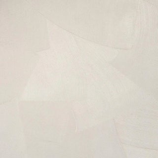 Sample - Schumacher X David Kaihoi Hand Combed Plaster Wallpaper in Cement For Sale