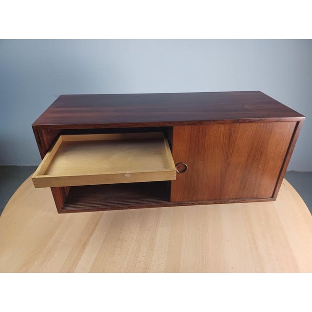 Rosewood Wall Cabinet by Kai Kristiansen for Feldballes Mobelfabrik, 1960s For Sale - Image 14 of 18