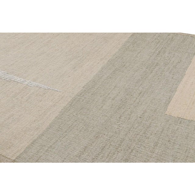 Made with handwoven wool and jute, this 8x10 flatweave represents an exciting new custom-capable line in the Rug & Kilim...