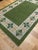 1960s Vintage Swedish Green Rölakan Rug by Fredrik Fiedler For Sale - Image 4 of 8