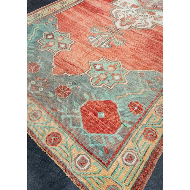 Textile Turkish Vintage Rug 5' x 11'10" #21122 For Sale - Image 7 of 8