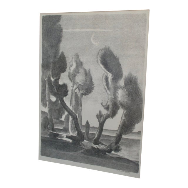 Henri De Kruif Litho Graph Circa 30s' For Sale