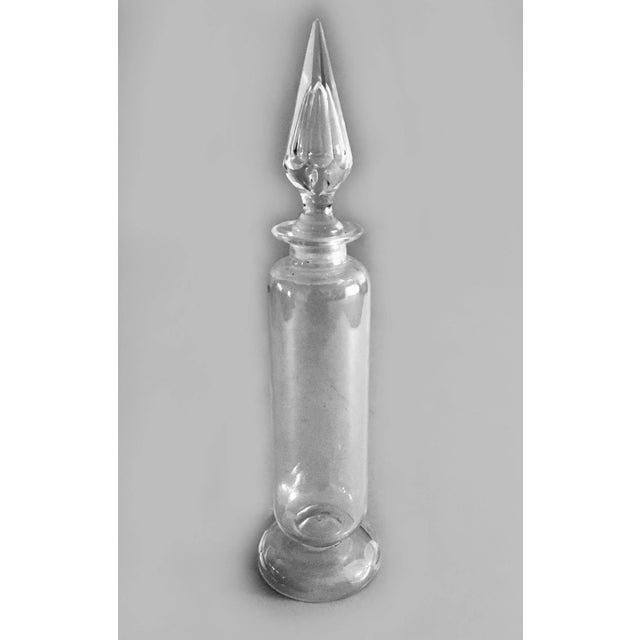 Late 19th Century Crystal Apothecary Pharmacy Jar For Sale - Image 5 of 5
