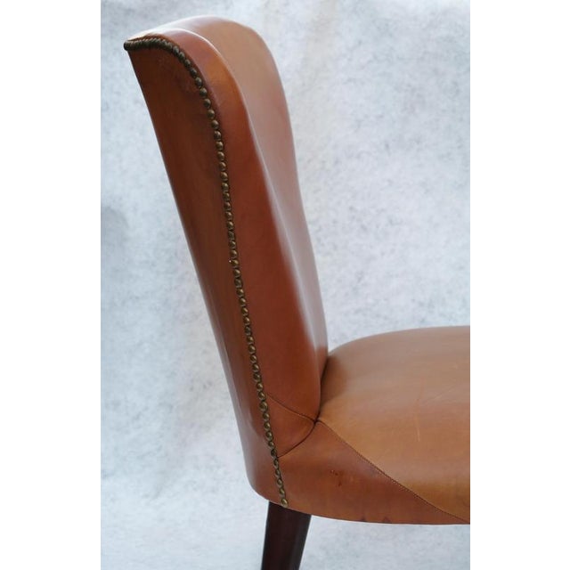 Leather Chair, 1940s For Sale - Image 6 of 10