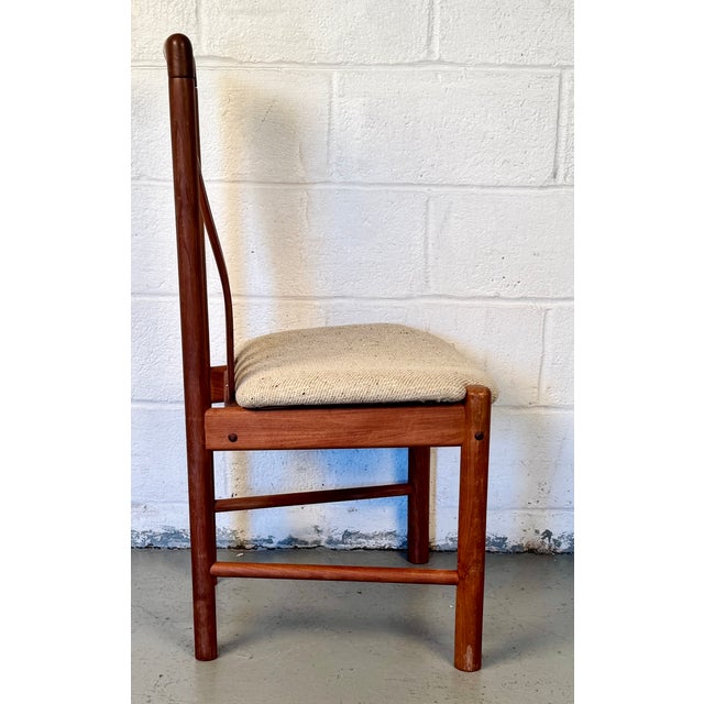 Mid 20th Century Mid 20th Century Set of 6 Mid-Century Teak Dining Chairs For Sale - Image 5 of 8