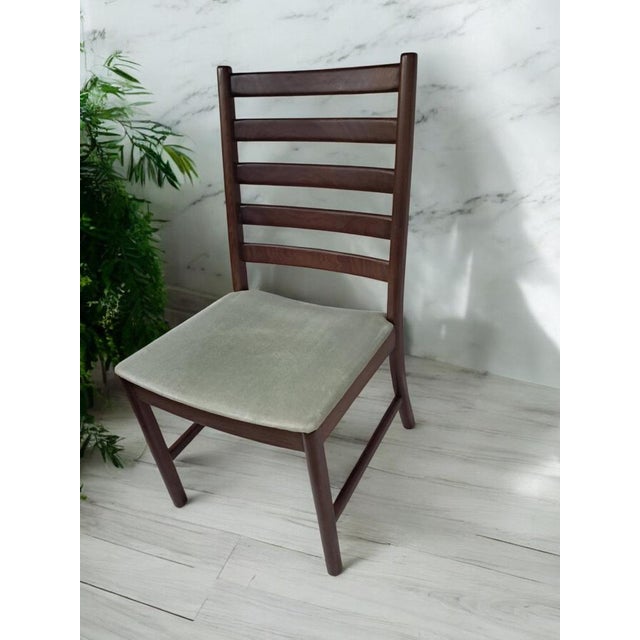 Wood Mid-Century Teak Dining Chairs from White and Newton, 1970s, Set of 4 For Sale - Image 7 of 17