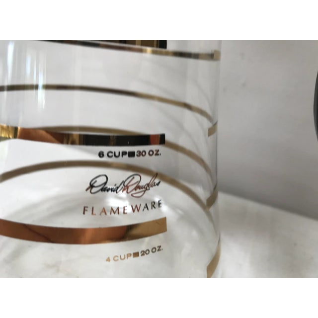 Glass Vintage David Douglas Flame Ware Coffee Carafe For Sale - Image 7 of 8