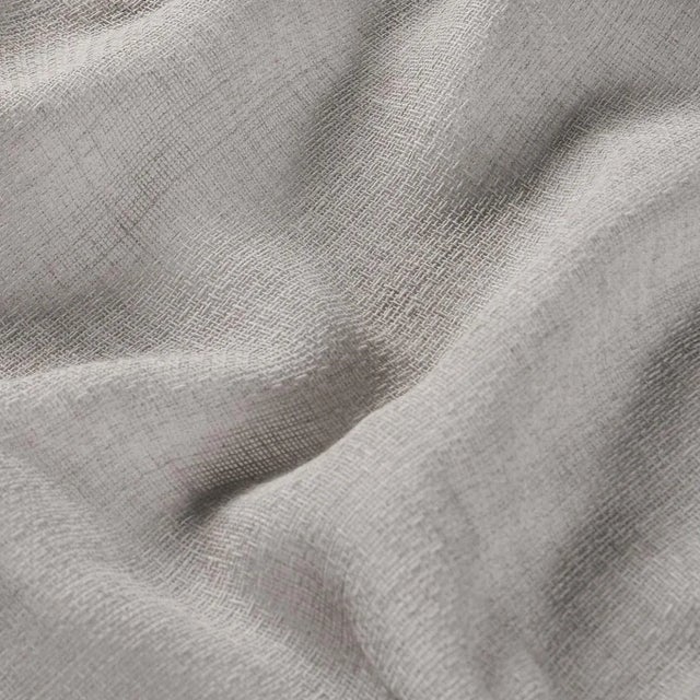 Contemporary Schumacher Great Basin Sheer Fabric In Dove For Sale - Image 3 of 3